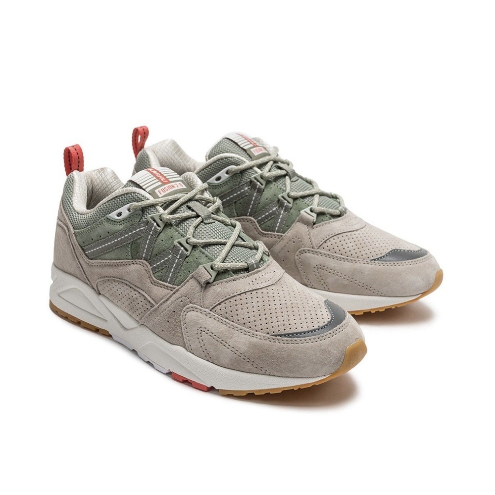 Karhu Fusion 2.0 Sneakers GRAY RAINY DAY DESERT SAGE) unisex size‎ 5 Men W 6.5